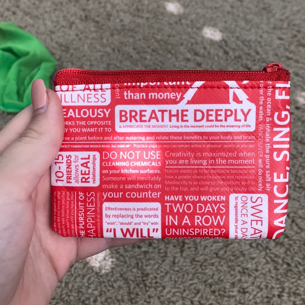 Lulu lemon credit card holder💘 (FINAL PRICE)